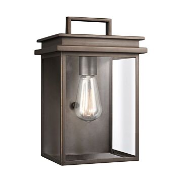 Glenview One Light Outdoor Wall Lantern in Antique Bronze by Visual Comfort Studio