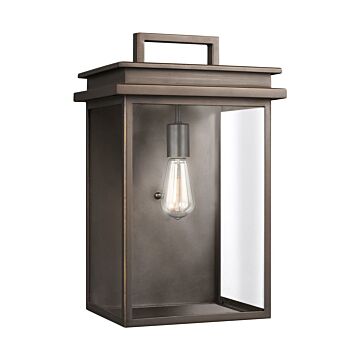 Glenview One Light Outdoor Wall Lantern in Antique Bronze by Visual Comfort Studio