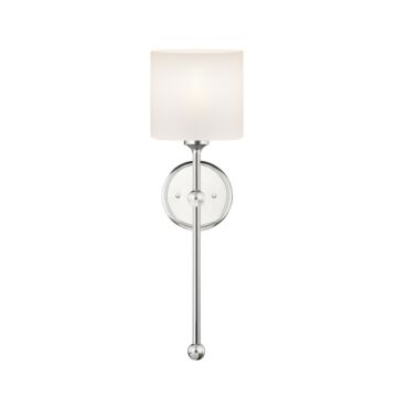 Fusion 1-Light Wall Sconce in Chrome