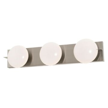 Gates LED Vanity in Satin Nickel by AFX Lighting