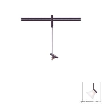 George Kovacs Gk Lightrail 2 Inch Track Lighting in Sable Bronze Patina