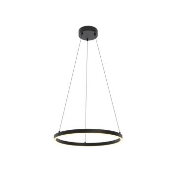 Glo LED Pendant in Black by AFX Lighting