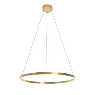 Glo LED Pendant in Satin Brass by AFX Lighting