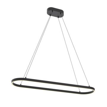 Glo LED Pendant in Black by AFX Lighting
