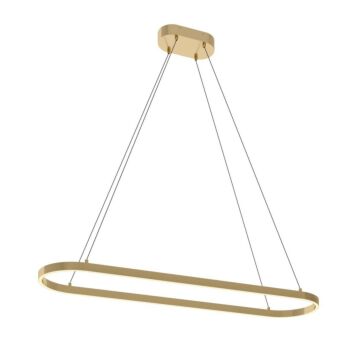 Glo LED Pendant in Satin Brass by AFX Lighting