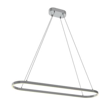 Glo LED Pendant in Satin Nickel by AFX Lighting