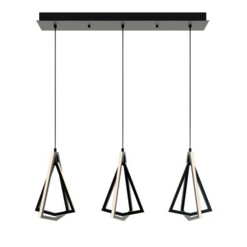 Gianna LED Pendant in Black by AFX Lighting