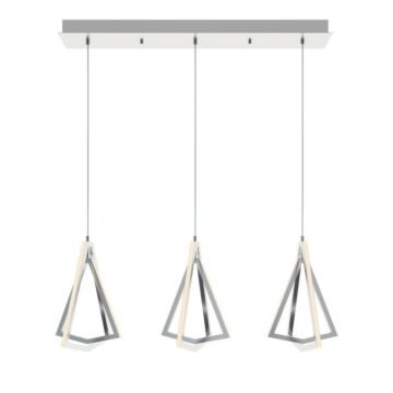 Gianna LED Pendant in Satin Nickel by AFX Lighting