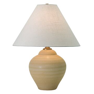 Scatchard 1-Light Table Lamp in Oatmeal