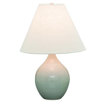 Scatchard 1-Light Table Lamp in Gray Gloss