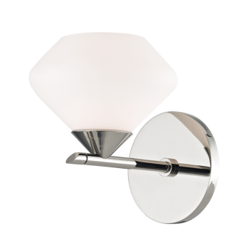 Mitzi Valerie 6 Inch Bathroom Vanity Light in Polished Nickel