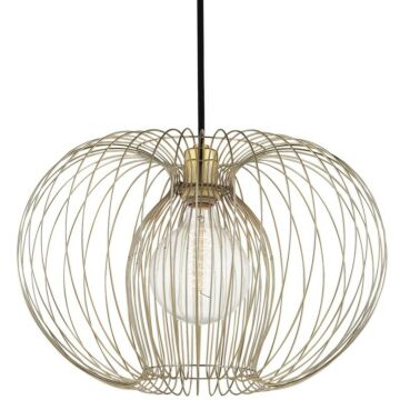 Jasmine One Light Pendant in Polished Brass by Mitzi