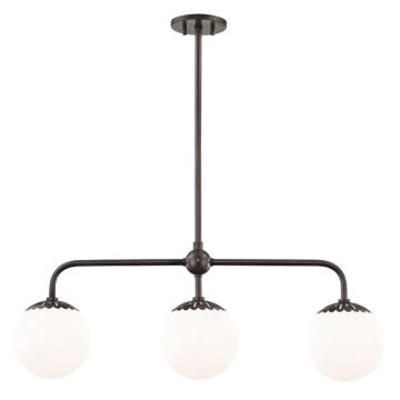 Paige Three Light Linear in Old Bronze by Mitzi