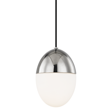 Mitzi Orion 11 Inch Mini Pendant in Polished Nickel