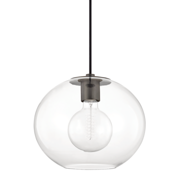Margot One Light Pendant in Old Bronze by Mitzi
