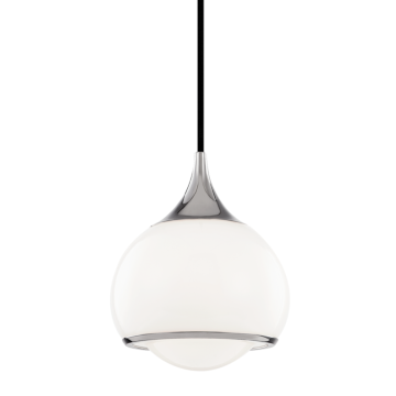 Mitzi Reese Mini Pendant in Polished Nickel