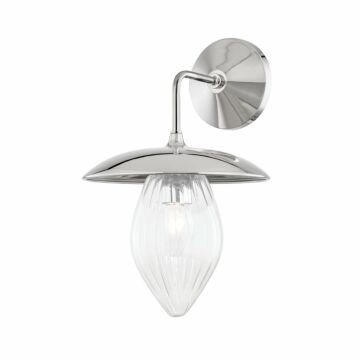  Lilly Wall Sconce in Polished Nickel