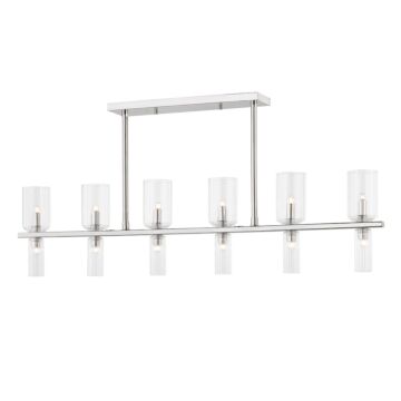 Mitzi Tabitha 12 Light Kitchen Island Light in Polished Nickel