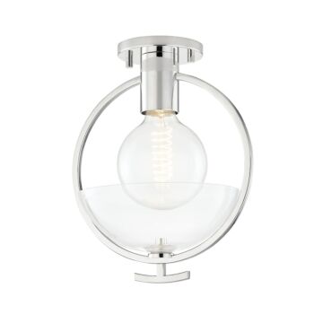 Mitzi Ringo Ceiling Light in Polished Nickel