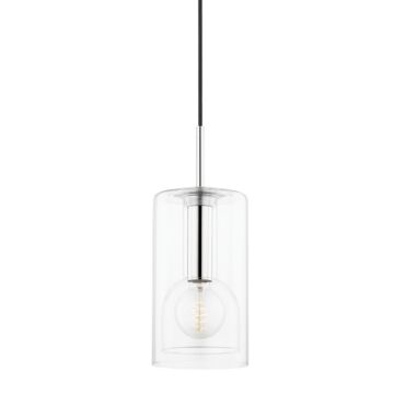 Mitzi Belinda Pendant Light in Polished Nickel