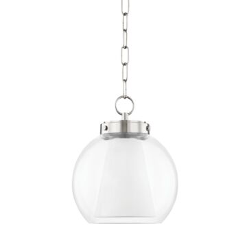 Mitzi Sasha Mini Pendant in Polished Nickel