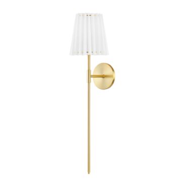 Demi LED Wall Sconce in Aged Brass by Mitzi