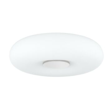 Imani LED Flush Mount in Polished Nickel by Mitzi