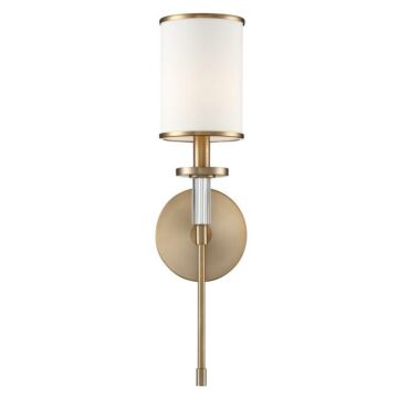 Hatfield One Light Wall Sconce in Vibrant Gold by Crystorama