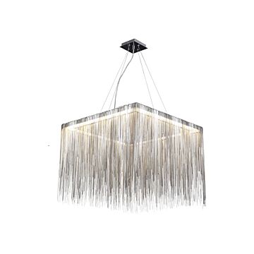 Fountain Ave LED Chandelier in Chrome by Avenue Lighting