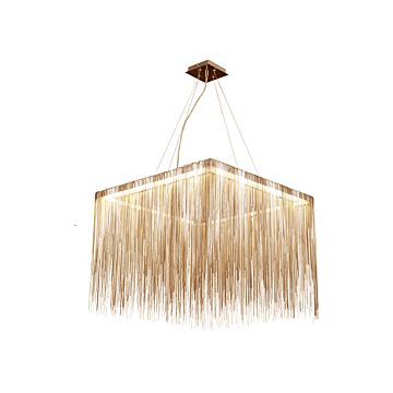 Fountain Ave LED Chandelier in Gold by Avenue Lighting