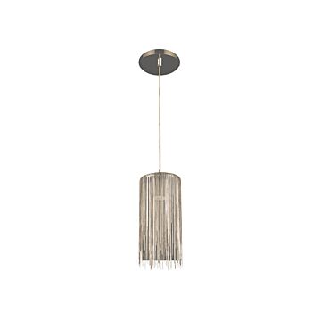 Fountain Ave One Light Pendant in Chrome by Avenue Lighting
