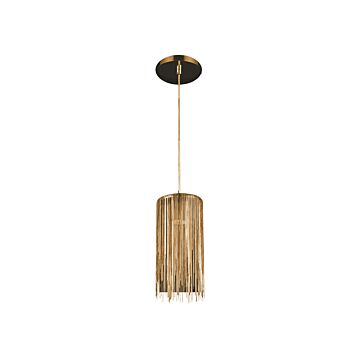 Fountain Ave One Light Pendant in Gold by Avenue Lighting