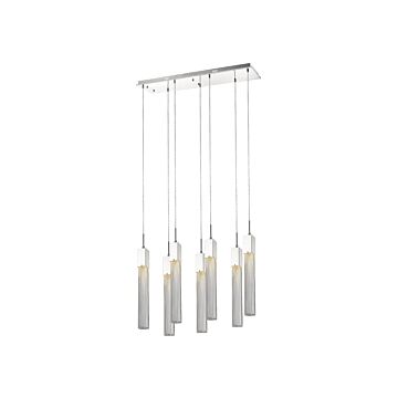 Boa Seven Light Pendant in Polished Chrome by Avenue Lighting