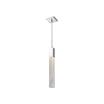 Boa One Light Pendant in Polished Chrome by Avenue Lighting