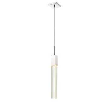 The Original Glacier Avenue One Light Pendant in Chrome by Avenue Lighting