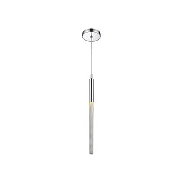 Boa One Light Pendant in Polished Nickel by Avenue Lighting