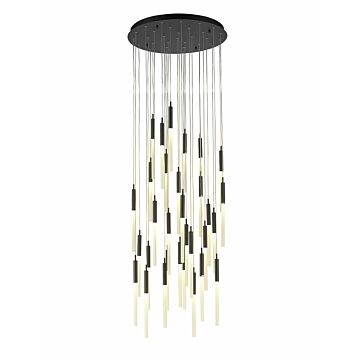 Main St. 31 Light Pendant in Black by Avenue Lighting