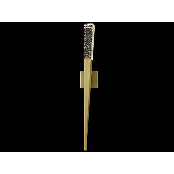 The Original Glacier Avenue One Light Wall Sconce in Brushed Brass by Avenue Lighting