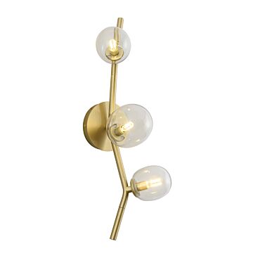 Three Light Wall Sconce