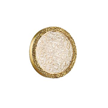 Bottega LED Wall Sconce in Polished Brass by Avenue Lighting