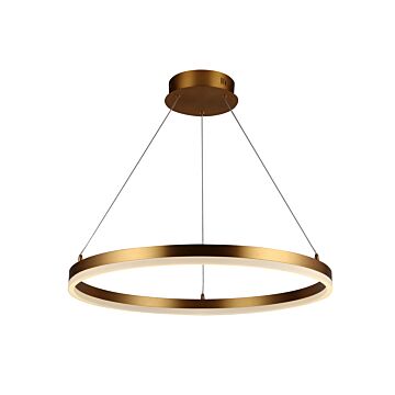 Circa LED Pendant in Gold by Avenue Lighting