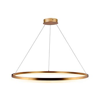 Circa LED Pendant in Gold by Avenue Lighting