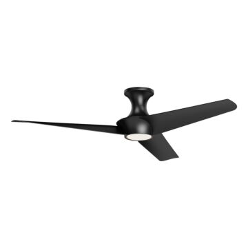 Emiko H 56"Ceiling Fan in Matte Black by Alora
