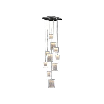 Brentwood LED Pendant in Brushed Aluminum by Avenue Lighting