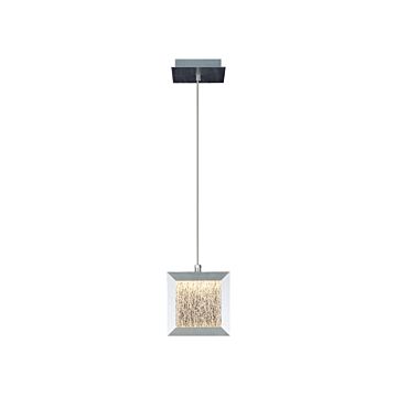 Brentwood LED Pendant in Brushed Aluminum by Avenue Lighting