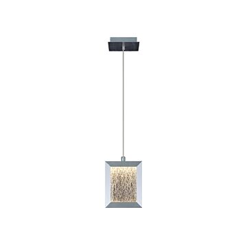 Brentwood LED Pendant in Brushed Aluminum by Avenue Lighting