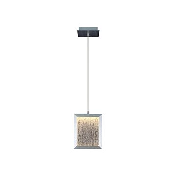 Brentwood LED Pendant in Brushed Aluminum by Avenue Lighting