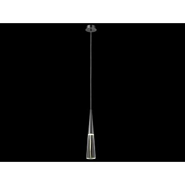 Encino One Light Pendant in Gun Metal by Avenue Lighting