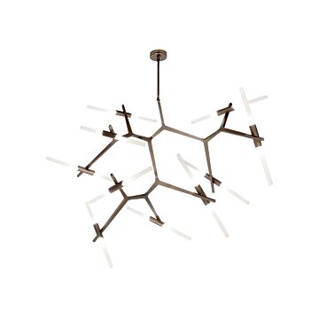 San Vicente 20 Light Chandelier in Dark Bronze by Avenue Lighting