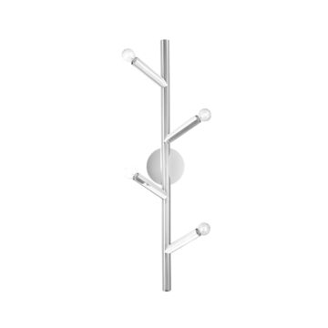 The Oaks Four Light Wall Sconce in Polished Nickel by Avenue Lighting